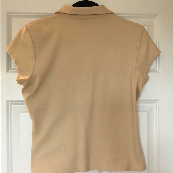Express short sleeve beige top - Picture 2 of 2